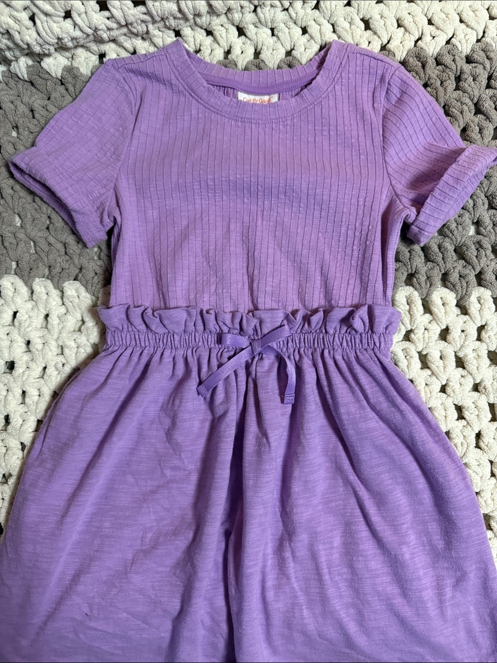 Cat & Jack Lavender Purple Casual Dress